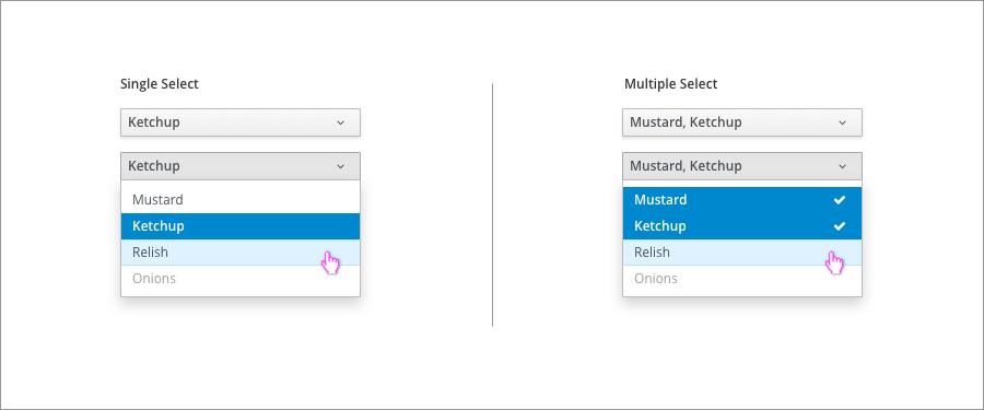 Bootstrap Single Select