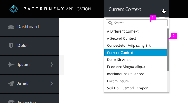 Context Selector Search